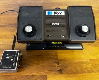 Atari Super Pong Vintage Game Console