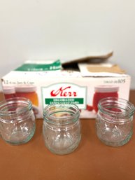Kerr Decorative Jam/Jelly Jars, Case Of 12, 8 Oz Each