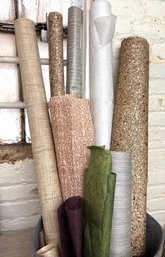 Assortment Of Wallpapers And Decorative Papers, Perfect For Home DIY Projects
