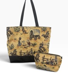 Columbine Tote And Bag  Made In Jackson Wyoming