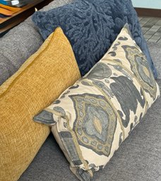 Designer Pillow Trio Incl: Loloi And Magashoni!