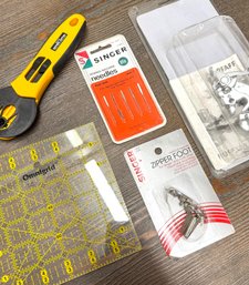 For The Seamstress:  Pfaff Ruffler Attachment, Zipper Foot Etc