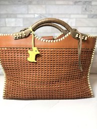 Radley Of London Woven Leather Purse Looks Brand New!!!!