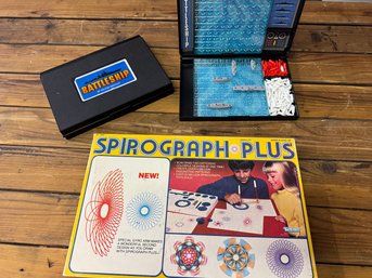 Spirograph And BATTLESHIP - Vintage Best!