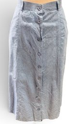 Pendleton Light Weight Button Up Skirt Size 12