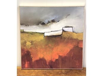 Contemporary Abstract Art Piece:'Fascinating Landscape IV', Emiliano Cordaro