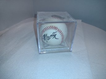 Signed Seattle Mariners Baseball ' Mascot Moose'