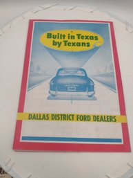 1949 Fort Worth Fiesta-Cade City Centennial Program