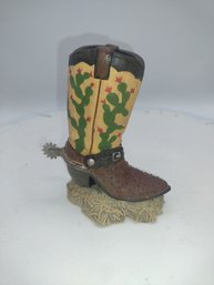 Ceramic Western Boot #1