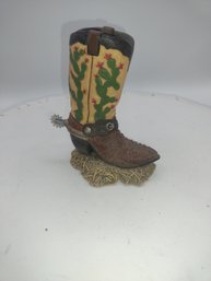 Ceramic Western Boot #2