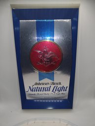 Antique Natural Light Beer Sign