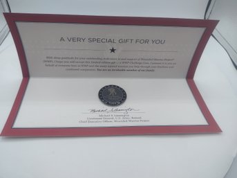 2023 Wounded Warrior Project Challenge Coin