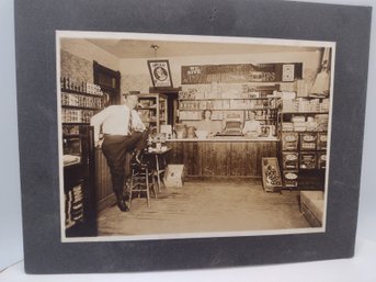 Vintage Photo Of Store Owner And Employees