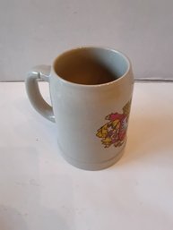 Vintage Ceramic Beer Stein Featuring The Coat Of Arms For The City Of Frankfurt, Germany