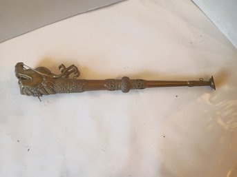 Antique Tibet Buddhist Brass/Copper Dragon Horn Bugle