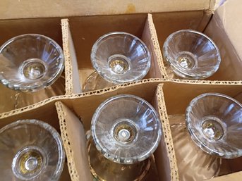 Vintage Libbey Or Baccarat Champagne/Sherbet Coupes