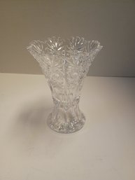 Crystal Trumpet Vase