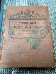 Vintage Webster's 1877-1905 Handy Dictionary
