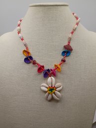 Colorful Star Seashell Necklace