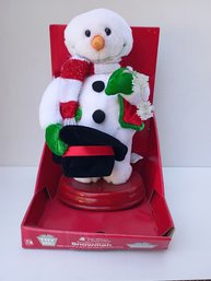 Animated Snowman Singing Dancing Shakes