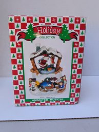 Vintage 'Holiday Collection' Animated Musical Christmas Display