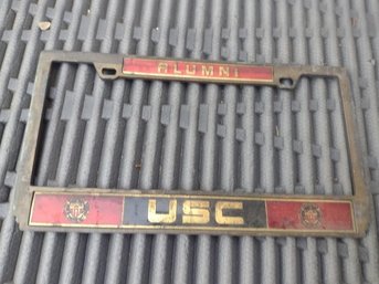 USC College Alumni License Plate Cover