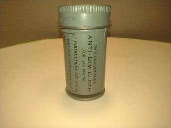 WWII Gas Mask Anti Dim Cloth  Container M2 M2A1 M3 M5