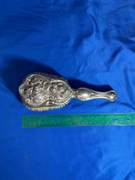 Antique Silverine Hair Brush