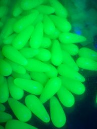 Uranium Glass Beads