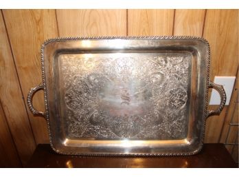 Silver Plated Tray