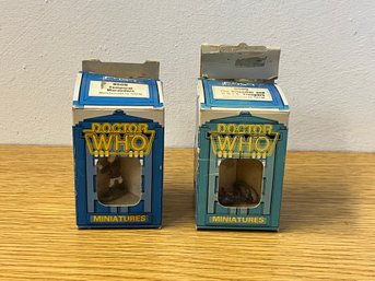 2 Doctor Who Miniatures Sets