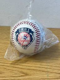 2001 New York Yankees Signed Baseball