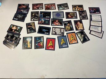 Collection Of 1990s Star Trek Trading Cards