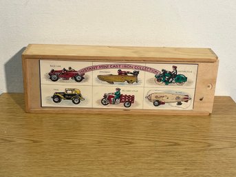 Box Of Instant Mini Cast Iron Collection Cars