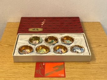 Kutani Yaki Porcelain Cup Set