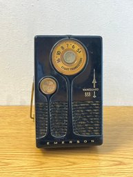 Vintage Emerson Vanguard 888 Transistor Radio