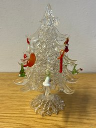 Glass Christmas Tree Ornament