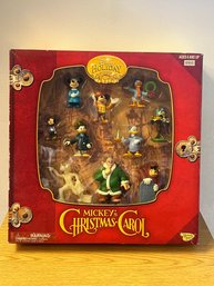 Box Set Of Mickey's Christmas Carol Figures