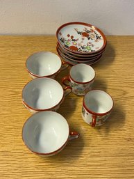 Set Of Chinaware Cups And Saucers