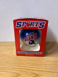 New York Mets And Giants Christmas Ornaments