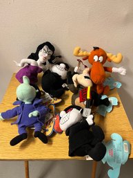 Collection Of Rocky & Bullwinkle Plush Toys