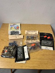 Grouping Of Metal Minifigures