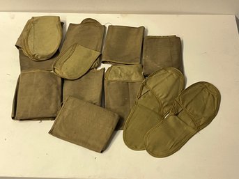 Collection Of Vintage Military Slippers