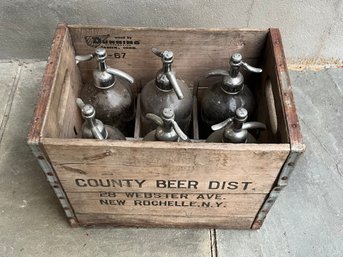 Antique Siegel Bros Seltzer Bottle