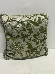 Green Throw Pillow