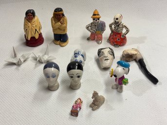 Collection Of Small Porcelain Figurines