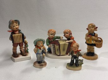 Collection Of Large Porcelain Figurines