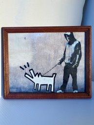 Banksy's Walking Dog Lithograph
