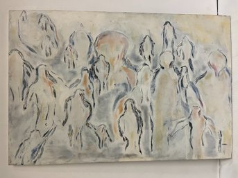 Pratt Institute Original Abstract Art