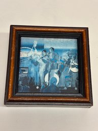 Small Jazz Art Framed